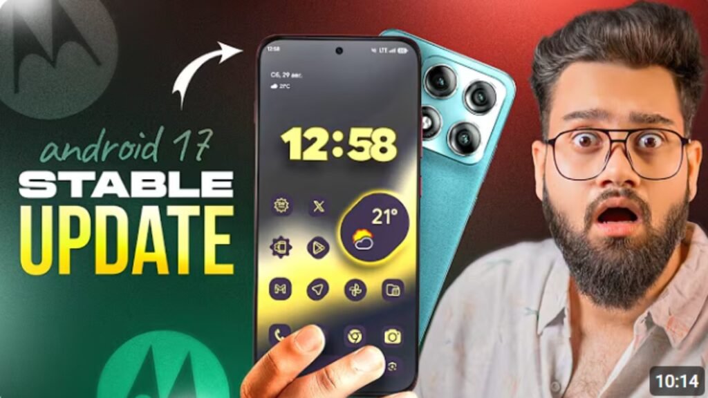 Keyword: Motorola Android 17 अपडेट
