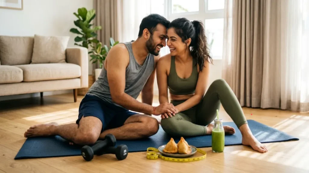 क्या किस करने से वजन घटता है does kissing burn calories for weight loss facial muscles workout and samosa calorie math in hindi
