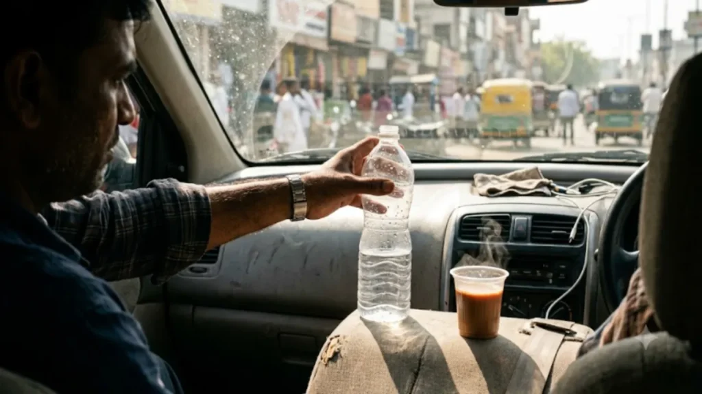 प्लास्टिक की बोतल में पानी पीने के नुकसान drinking water from plastic bottle kept in hot car releases microplastics in blood