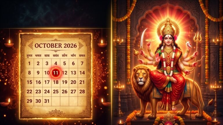 शारदीय नवरात्रि 2026 कब है