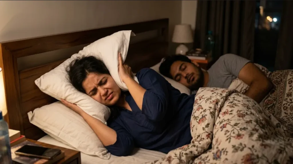 र्राटे रोकने के उपाय snoring treatment sleep apnea symptoms in hindi