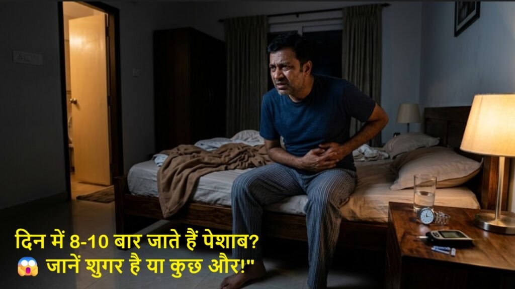 बार-बार पेशाब आने के कारण frequent urination at night symptoms of diabetes prostate and uti in hindi