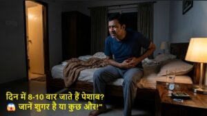 बार-बार पेशाब आने के कारण frequent urination at night symptoms of diabetes prostate and uti in hindi