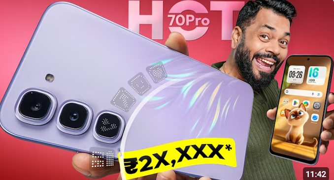 Infinix Hot 70 Pro Unboxing & First Look