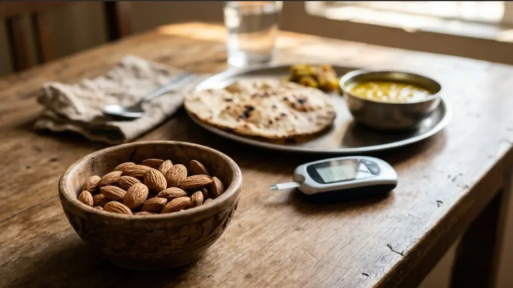 खाना खाने के बाद शुगर Khana khane ke baad sugar blood sugar control tips almonds