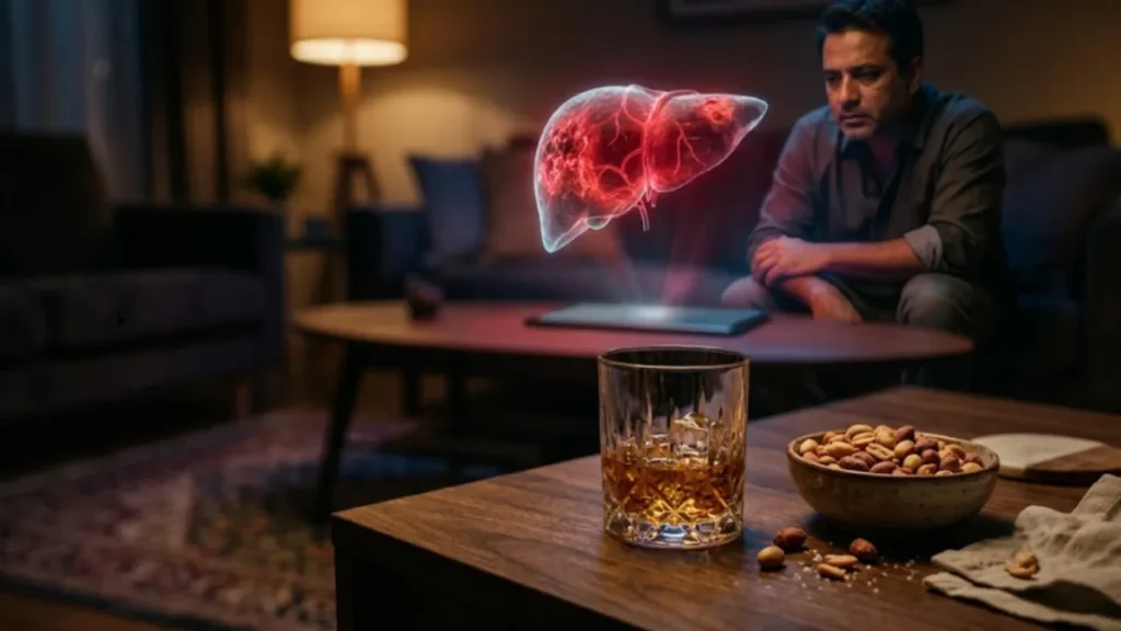 रोज दो पैग पीने के नुकसान Roz do peg pine ke nuksan alcohol side effects liver damage