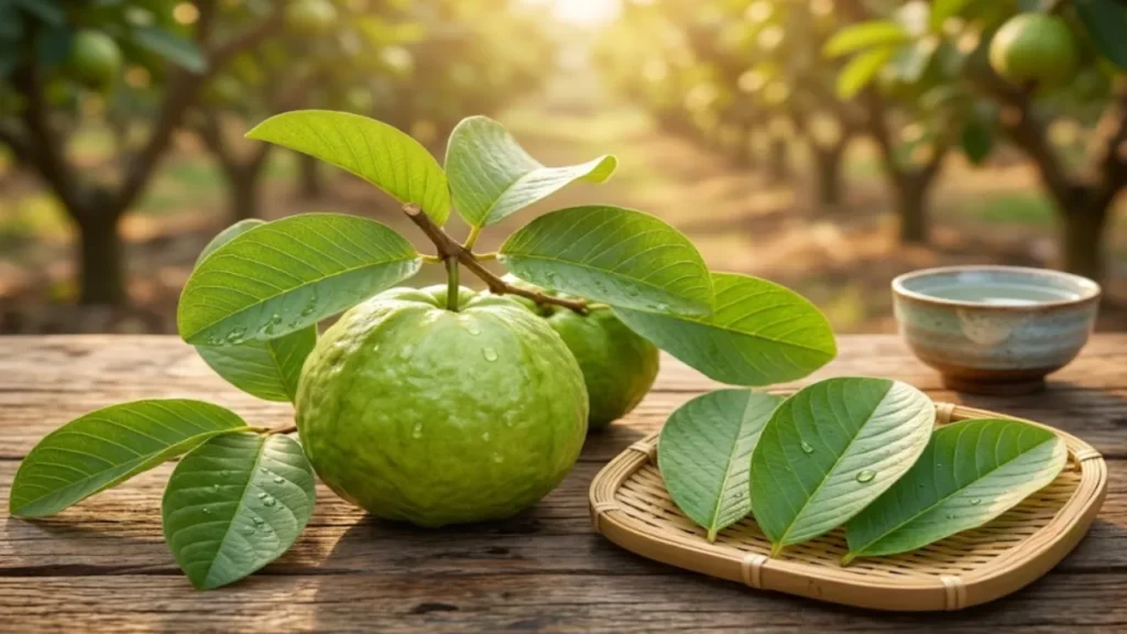 अमरूद के पत्तों के फायदे guava leaves benefits in hindi tea for weight loss