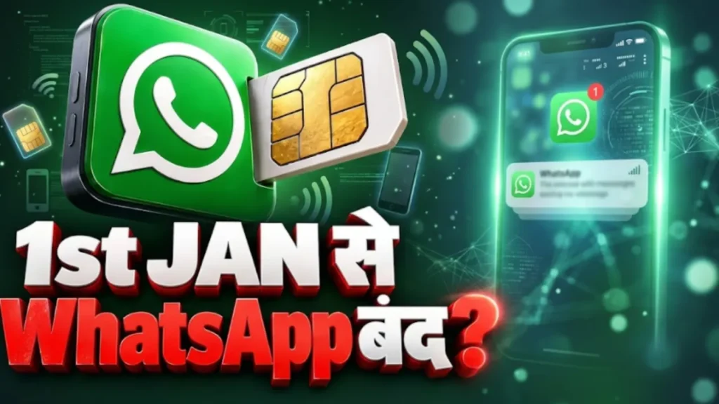 WhatsApp बंद WhatsApp band new telecom rule for sim binding nri issue