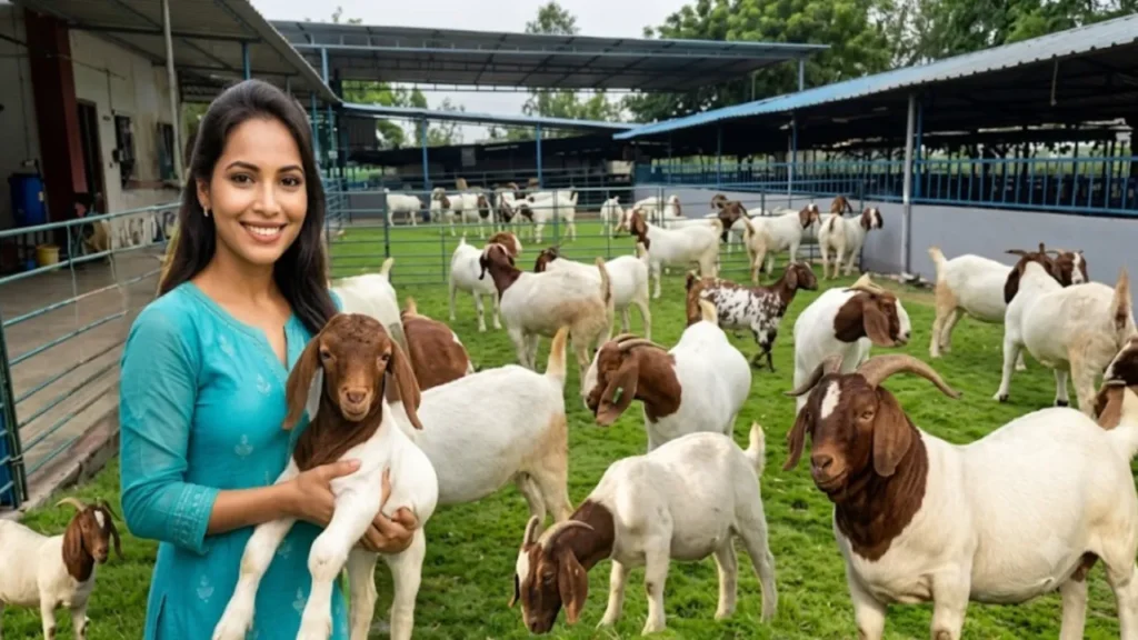 गोट फार्मिंग Goat Farming Business African Boer breed profit success story
