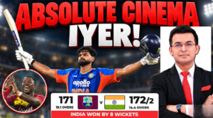 श्रेयस अय्यर का शतक Shreyas Iyer century IND vs WI T20 highlights Naman Dhir