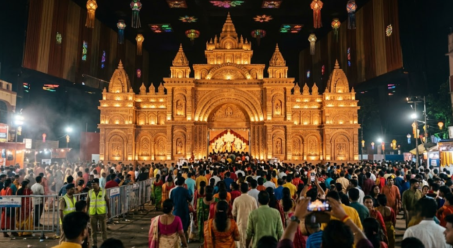 कोलकाता दुर्गा पूजा पंडाल Kolkata Durga Puja Pandal 2026